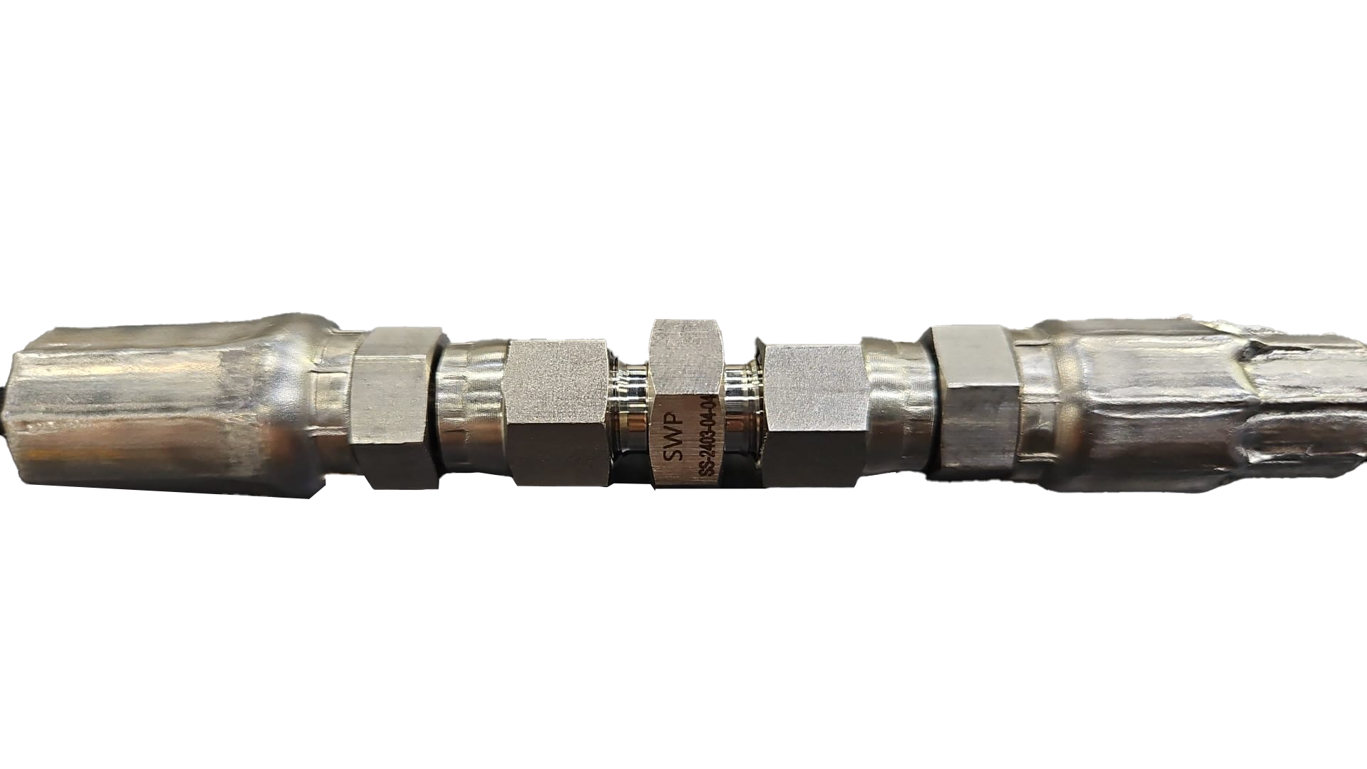 1/4 JIC Male to 1/4 JIC Male - Hose Extension Fitting