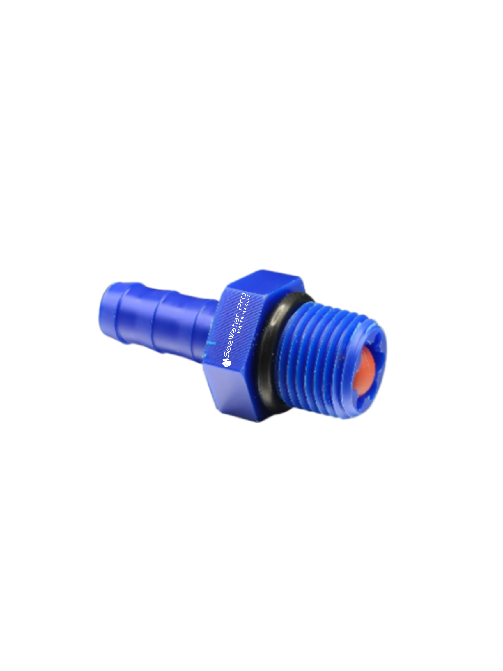 New Ver 2 Check Valve, Machind,1/2" barb x 1/2" NPT male