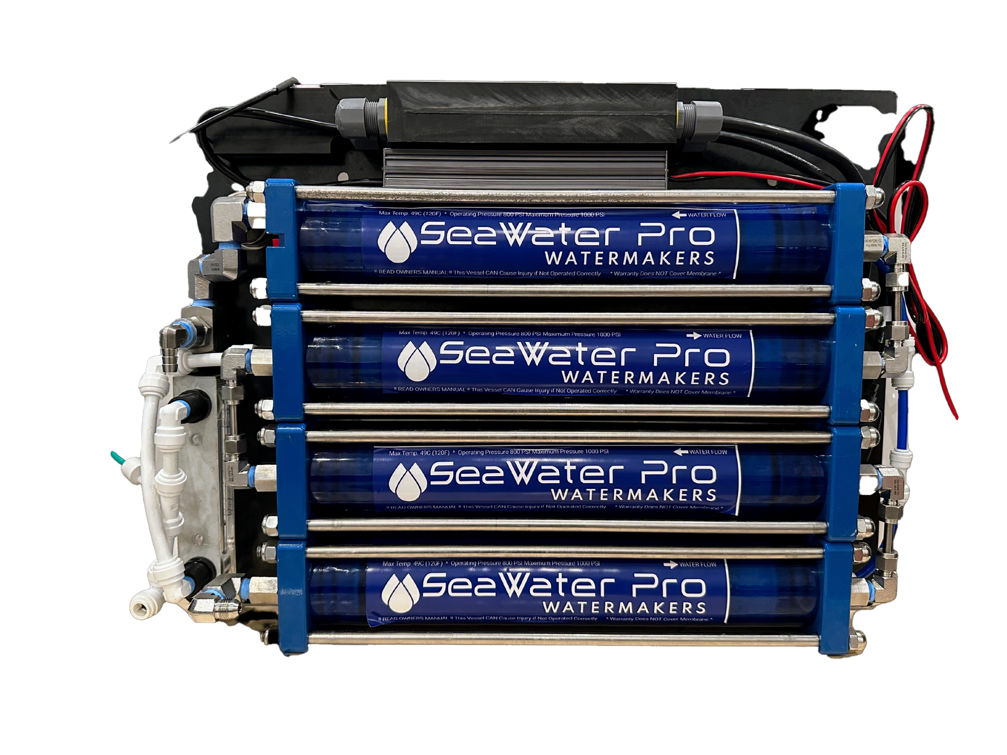 Piranha 25GPH (22"x16") Quad Stack Compact Modular Watermaker