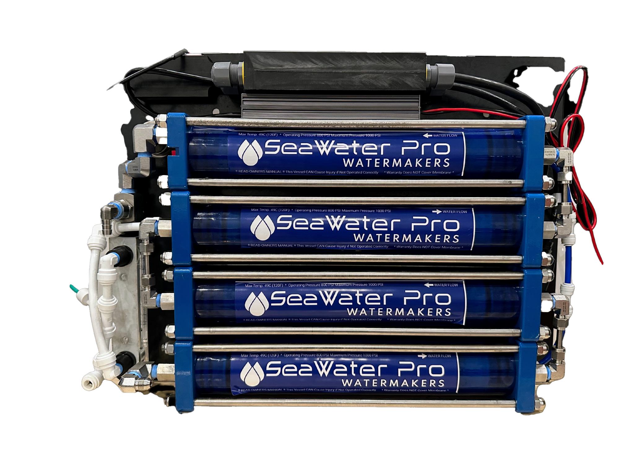 Piranha 25GPH (22"x16") Quad Stack Compact Modular Watermaker