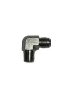 Fitting: Elbow 1/4" NPT Male  x 3/8" JIC male for high pressure hose (1)
