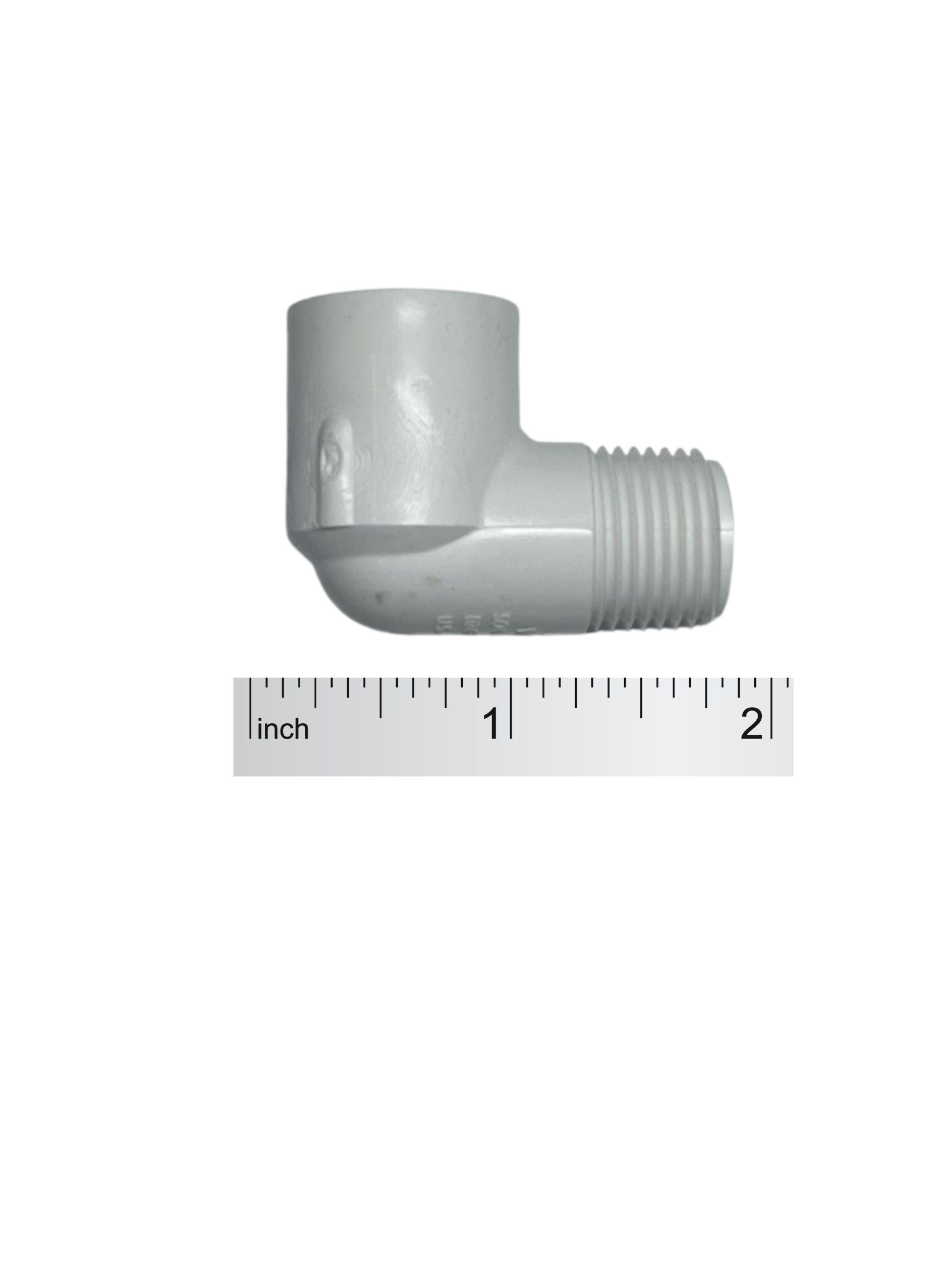 Fitting: Straight Elbow 1/2" male in x 1/2" in female, 90° (3)