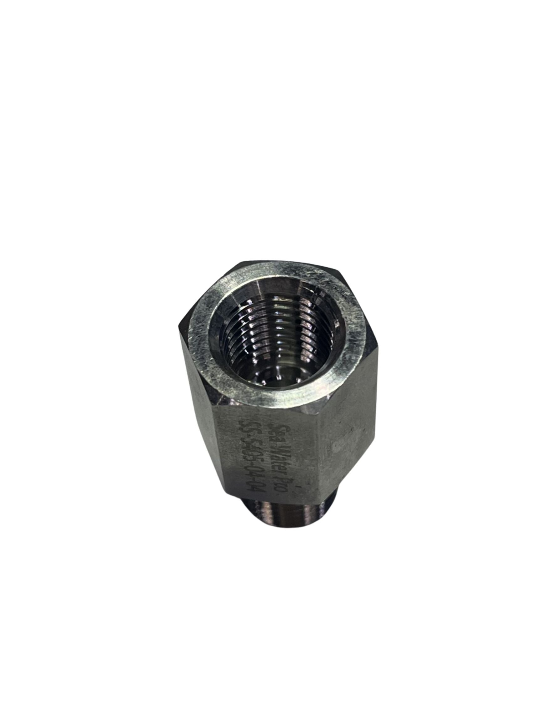 Fitting: 1/4" Street Adaptor, 316 SST 1/4" female to 1/4" male (1)