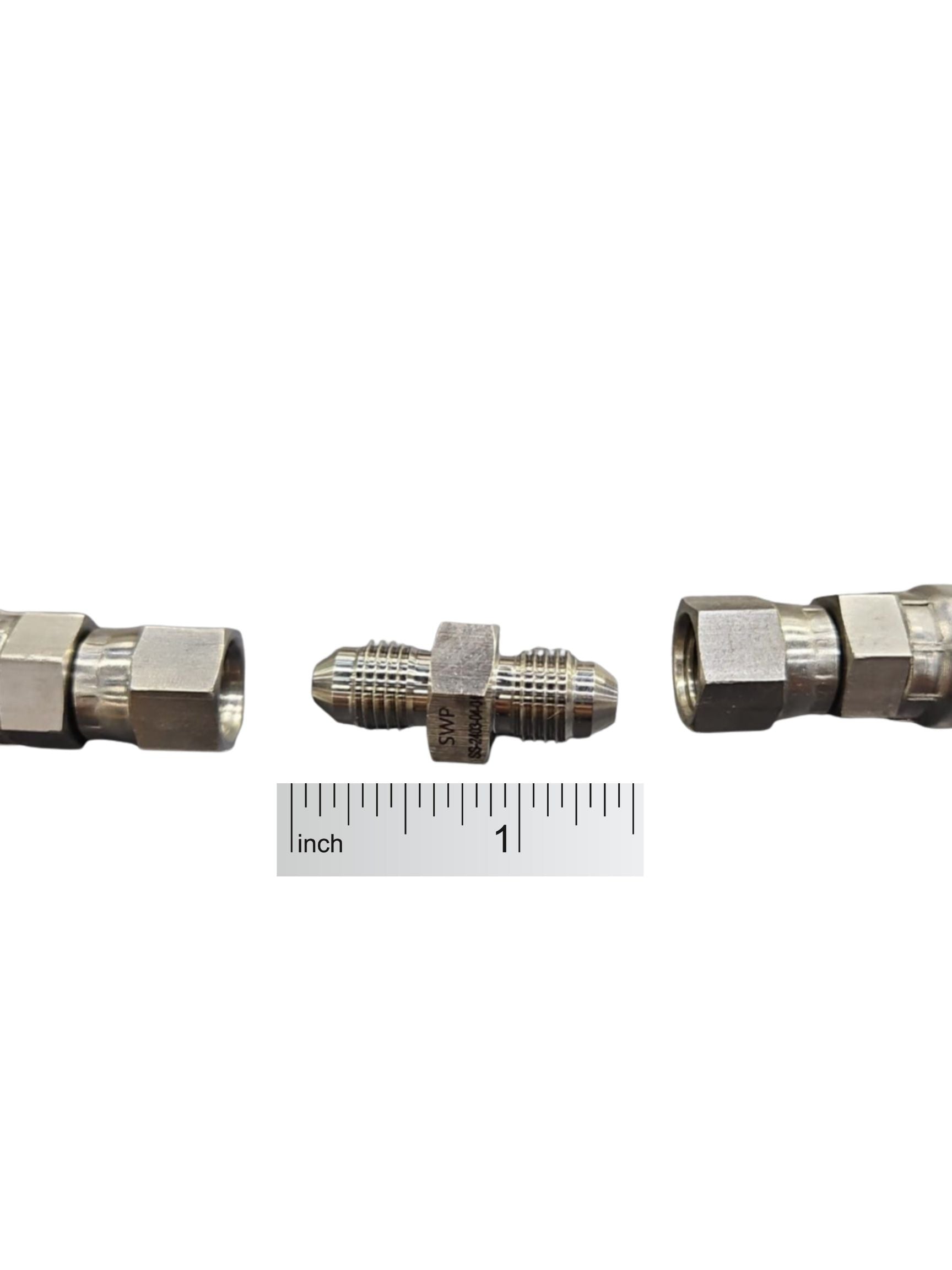 1/4 JIC Male to 1/4 JIC Male - Hose Extension Fitting