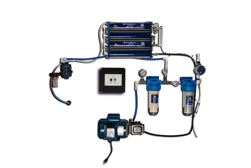 Piranha 25GPH (22"x16") Quad Stack Compact Modular Watermaker