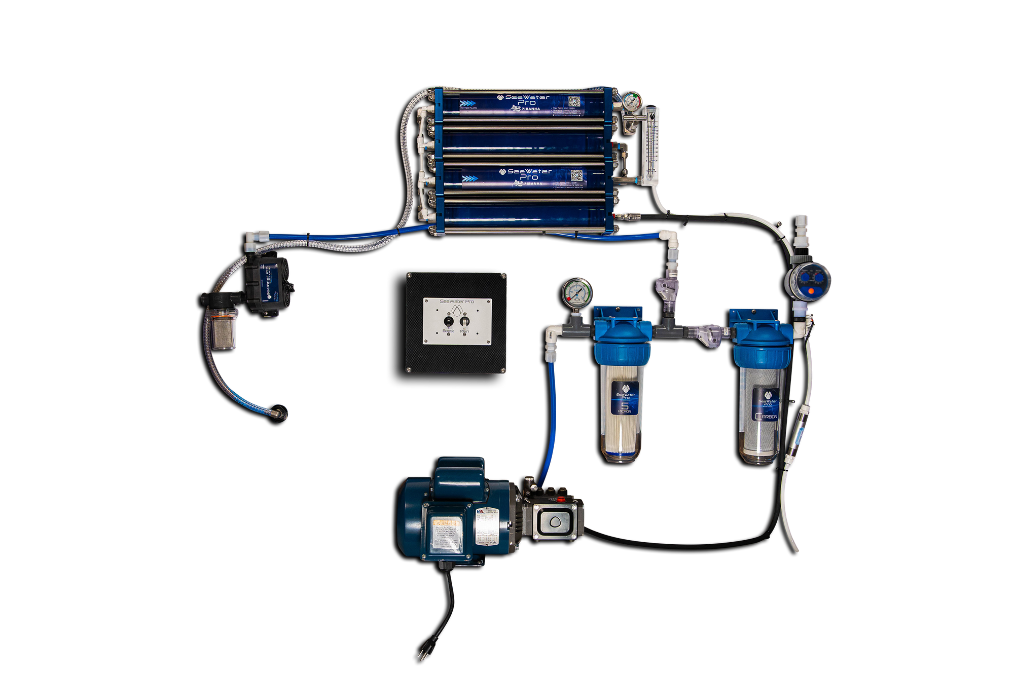 Piranha 25GPH (22"x16") Quad Stack Compact Modular Watermaker
