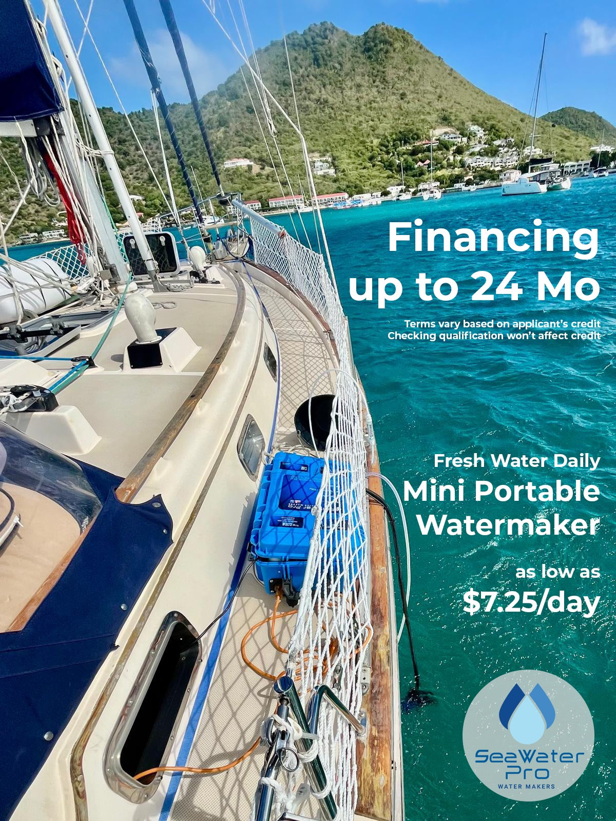 Financing up to 24 months with Affirm and Shop Pay