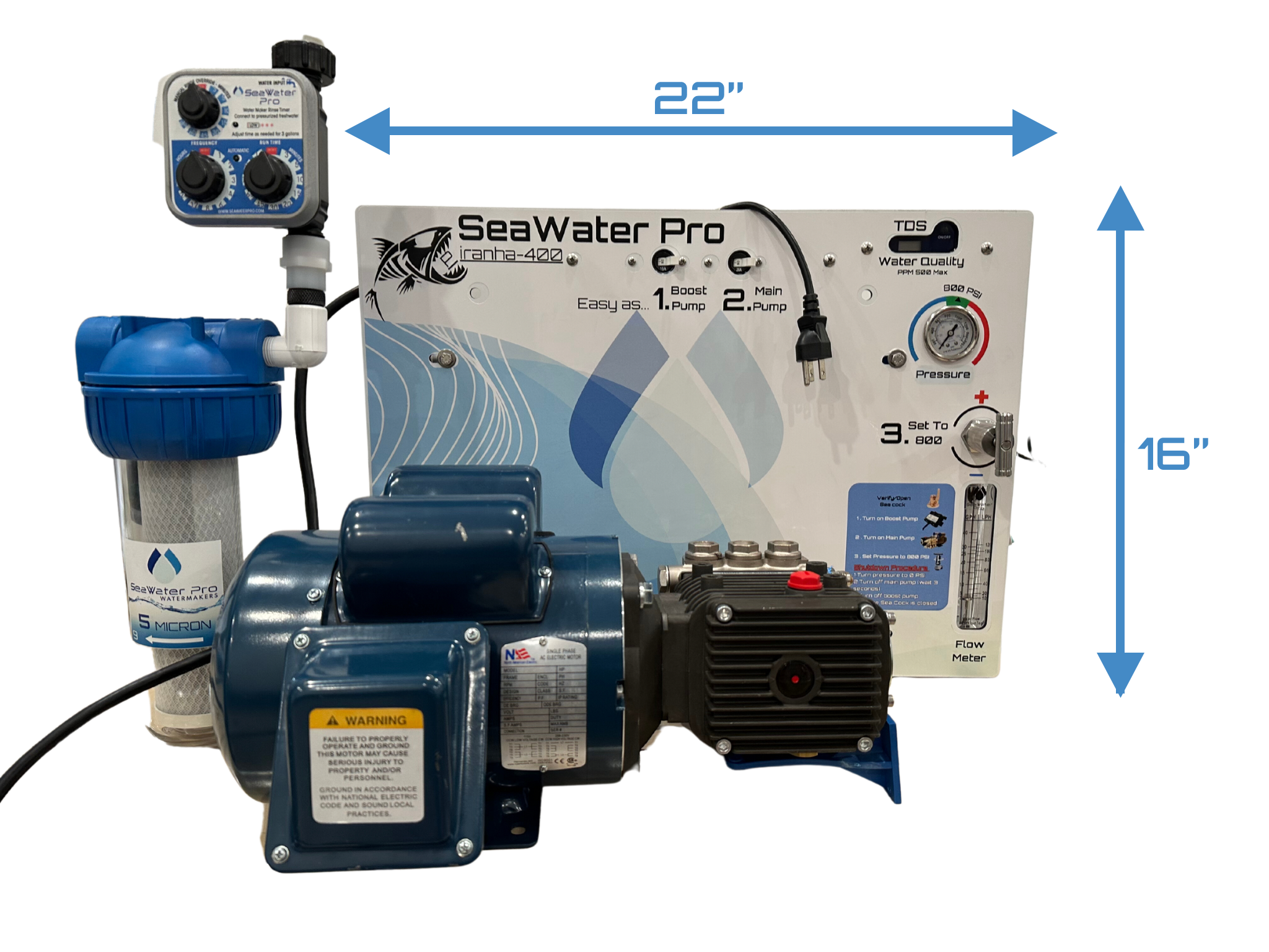 small yacht watermaker