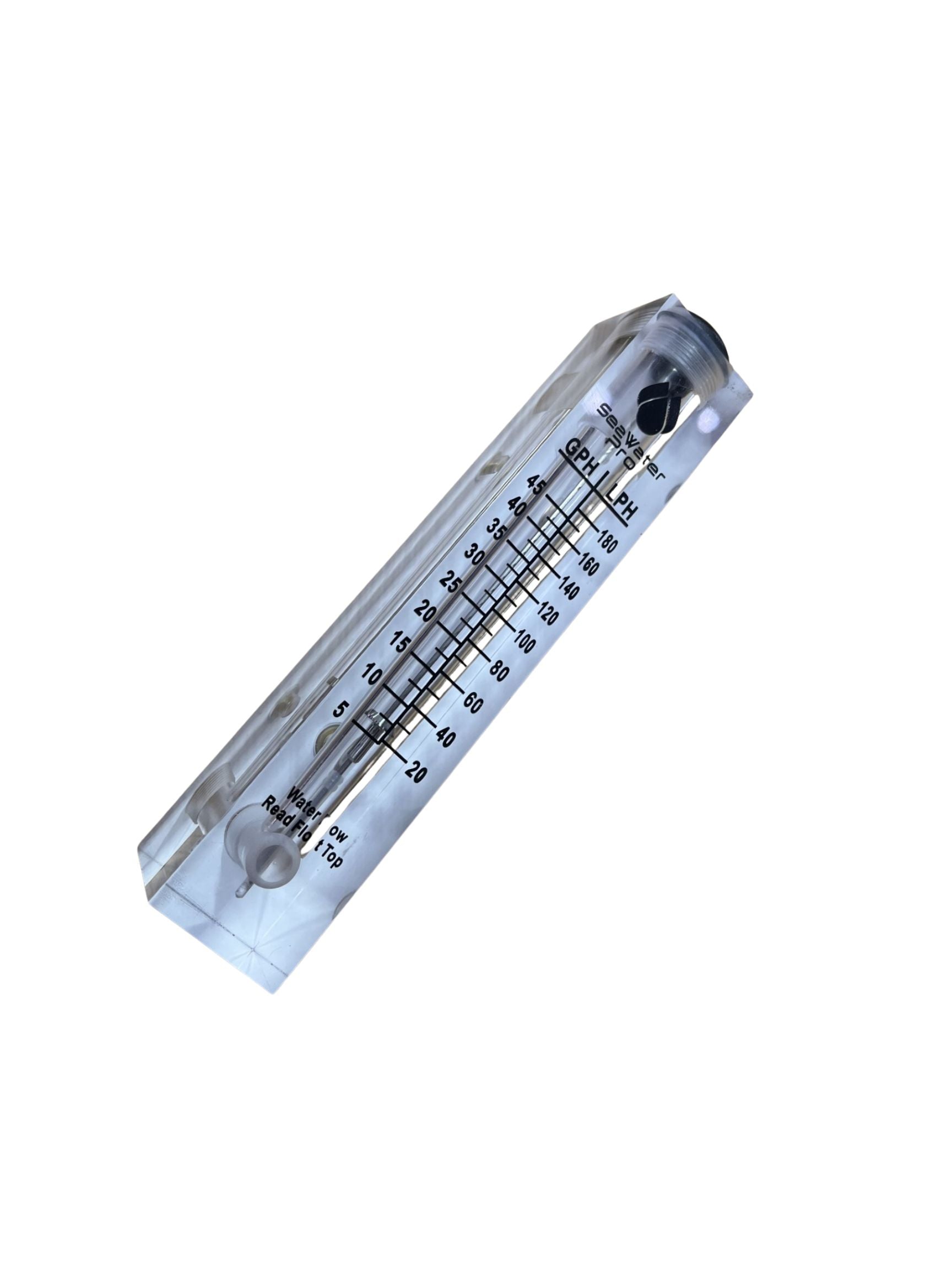 Flow Meter 6.5" 0-40 GPH for 8x8 Panel