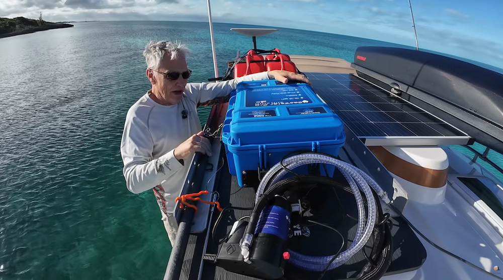 Tiny Boat on Epic Ship Wreck Adventure (EP 80) - SEAWATER PRO® PORTABLE MINI WATER MAKER