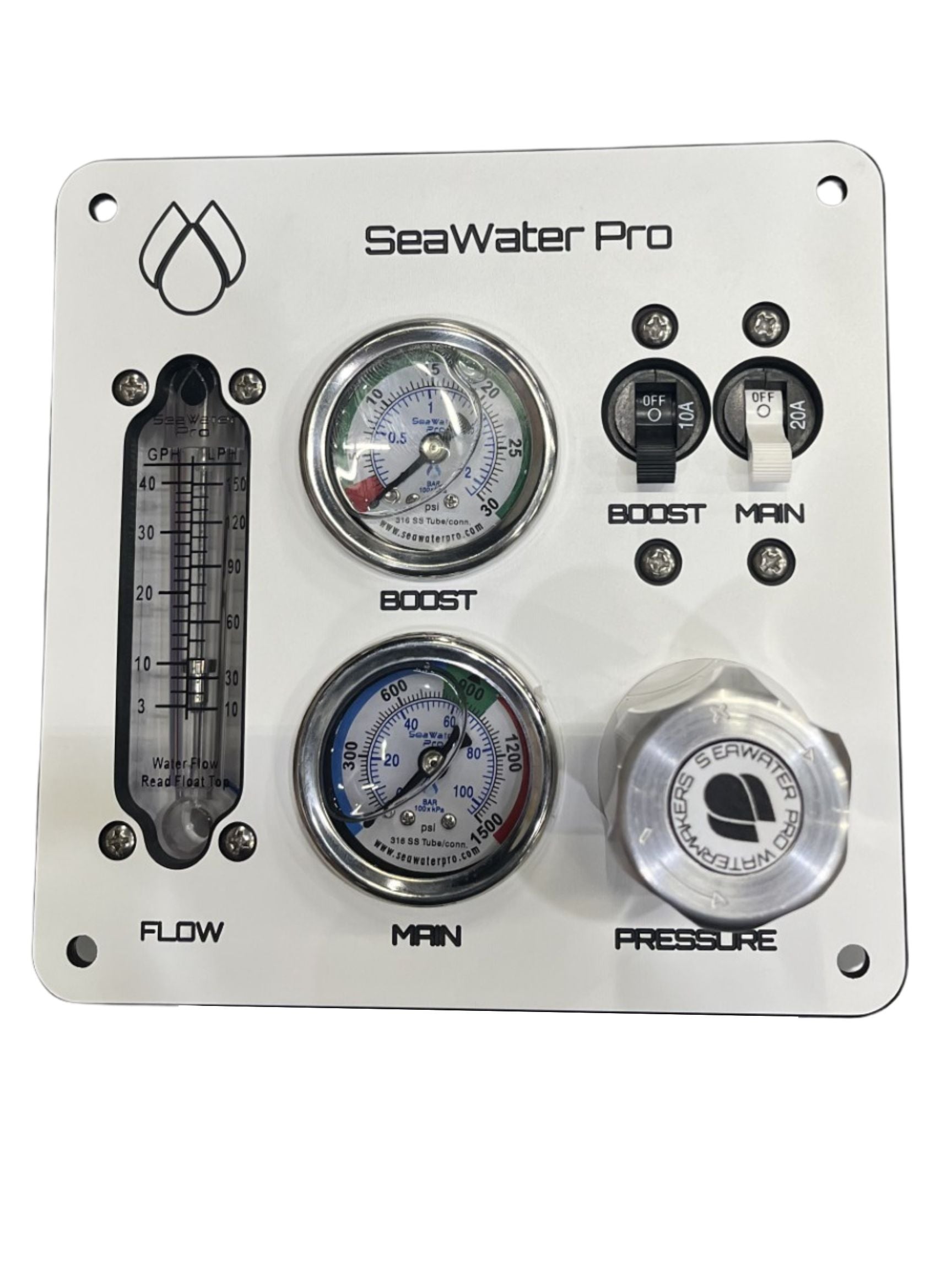 6"x 6" Remote Control Watermaker Panel