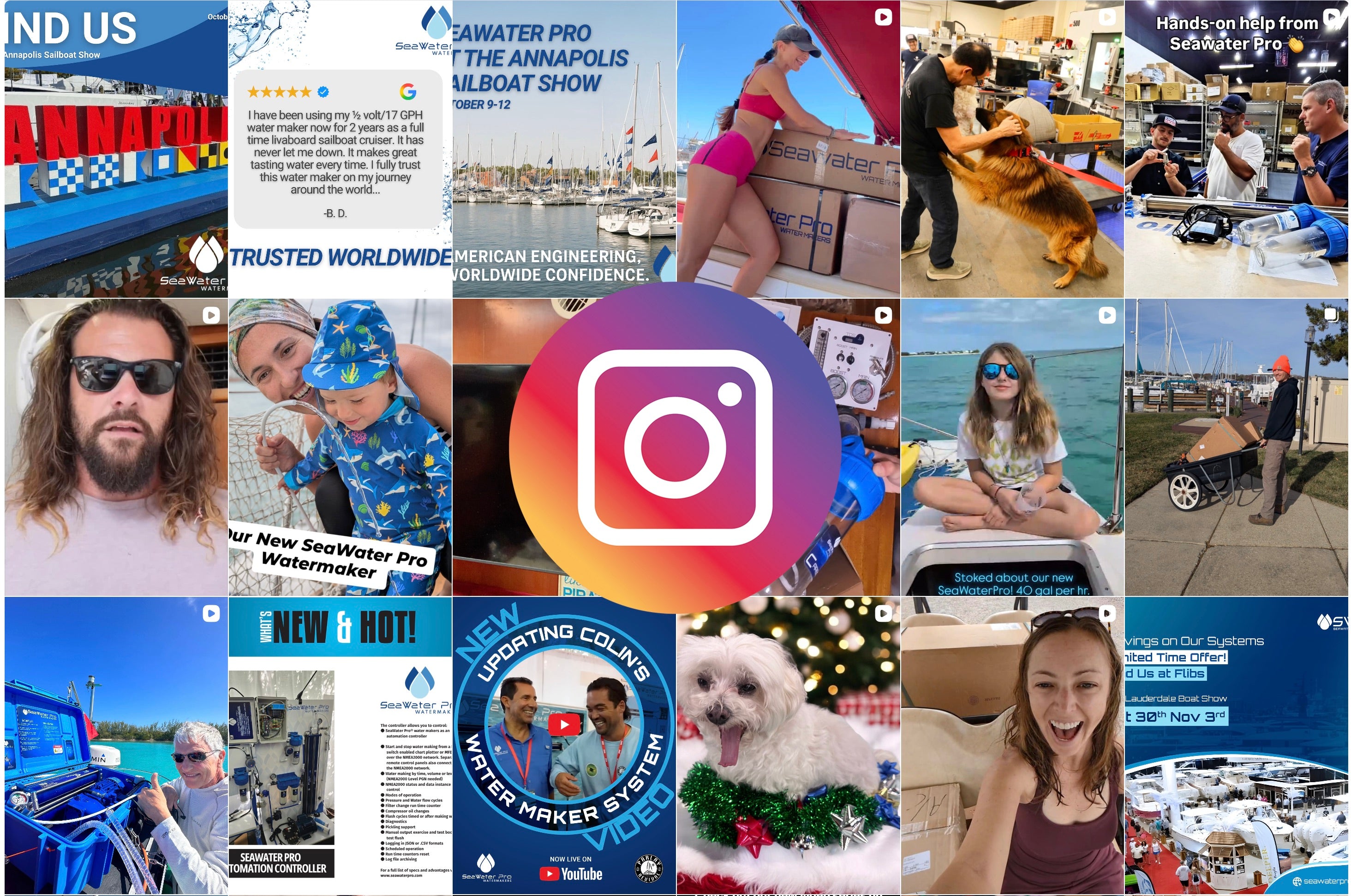 SeaWater Pro Instagram