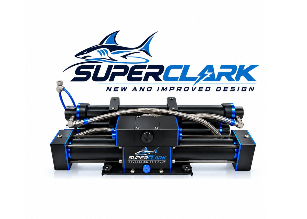 Super Clark DC Watermaker 12V, 24V, 48V System
