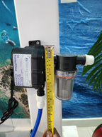Boost Pump, Two stage, 30 psi, 500 GPH installed