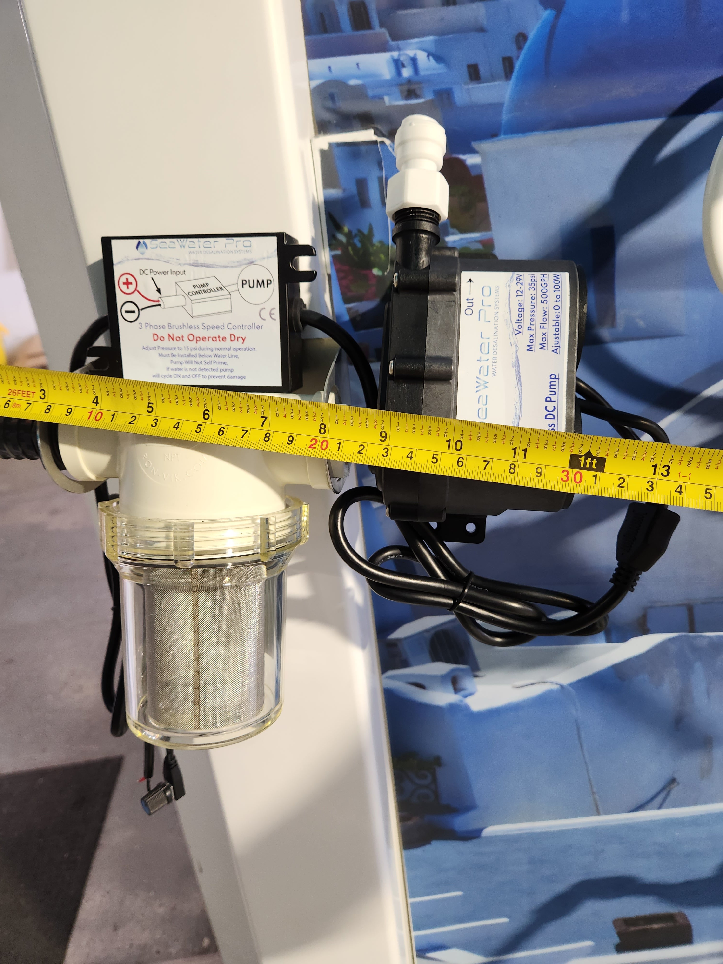 Boost Pump, Two stage, 30 psi, 500 GPH size