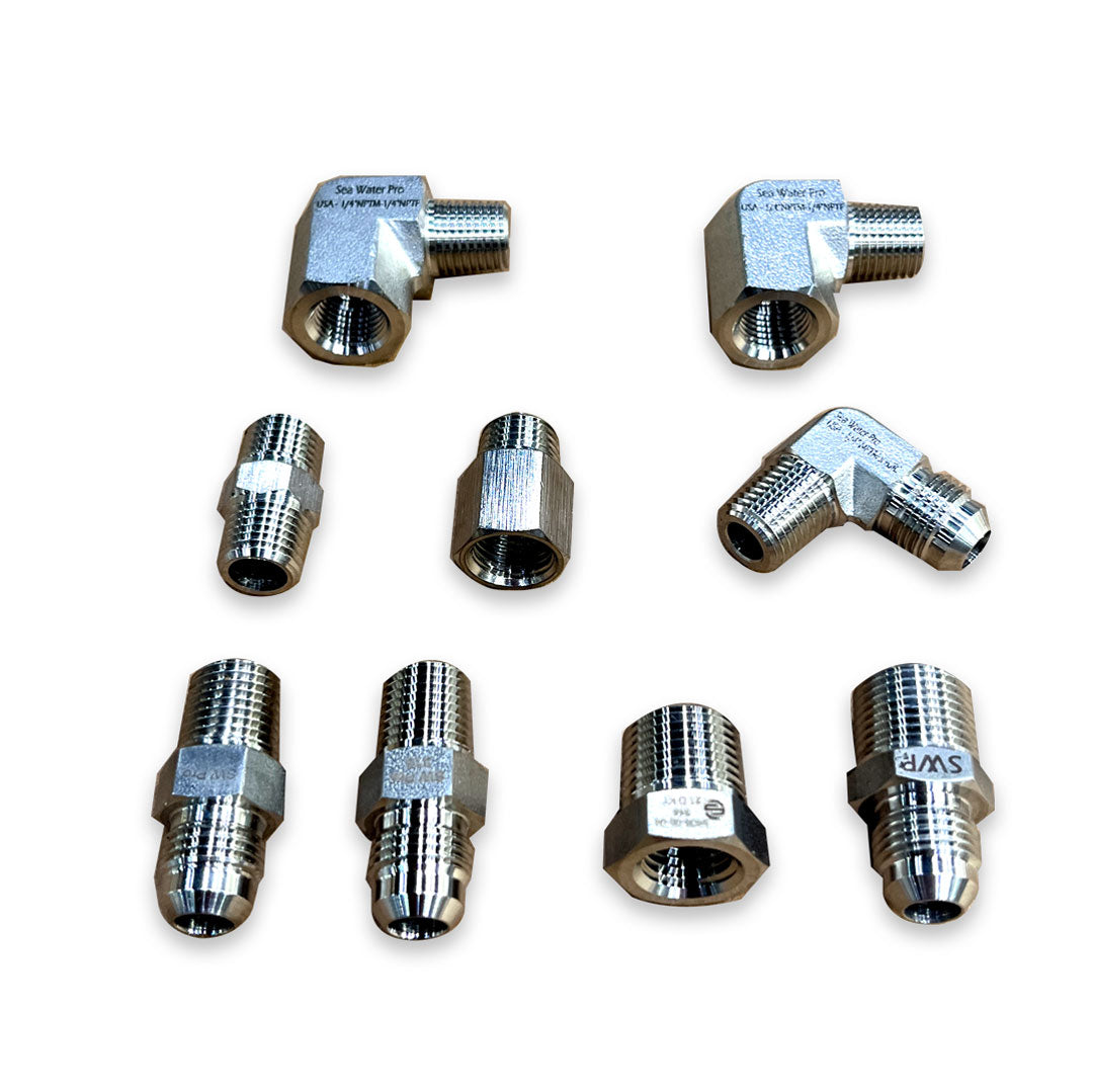 Fittings: 316 stainless Variety Kit