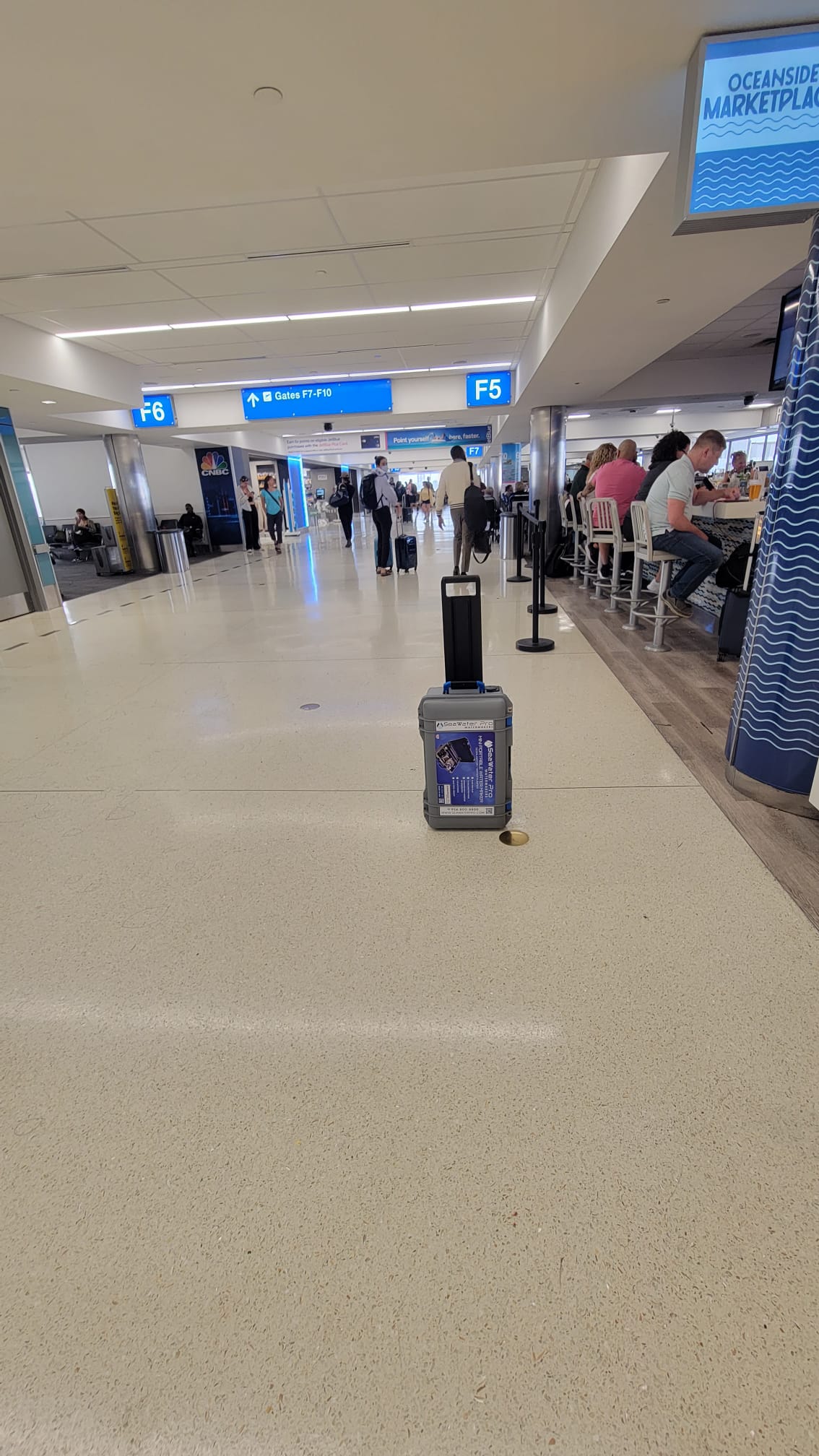 Travel Size Mini Portable Water Maker AC Powered Case | SeaWater Pro